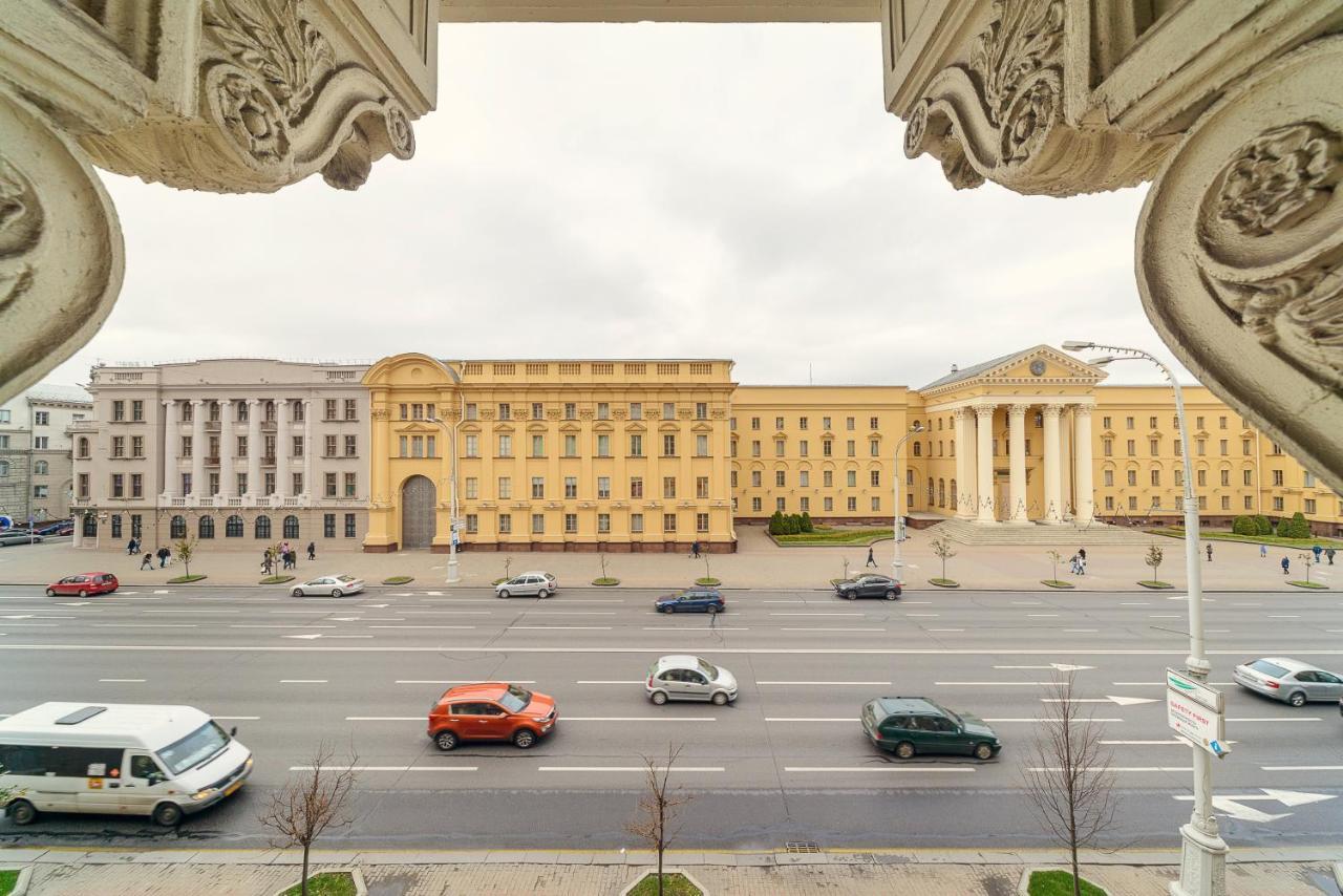 Grand Apartments Karla Marksa Minsk Exteriör bild